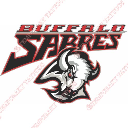 Buffalo Sabres Customize Temporary Tattoos Stickers NO.80